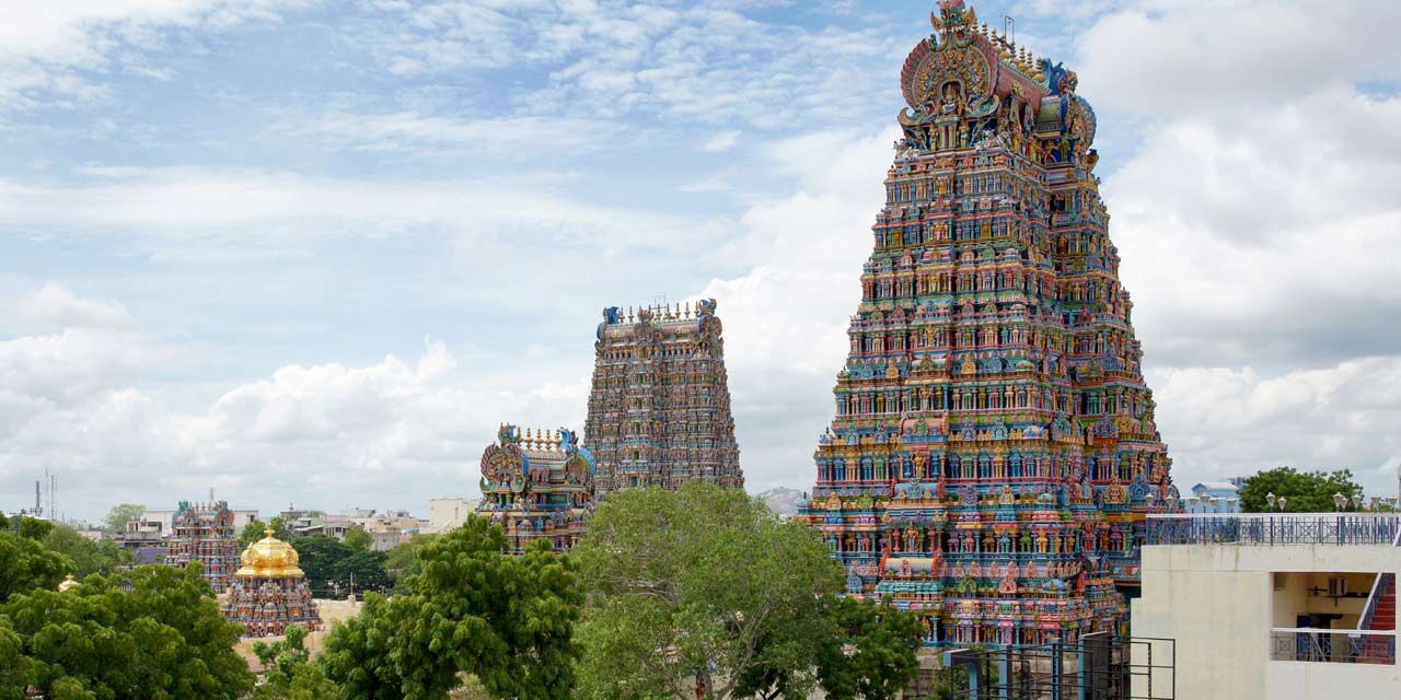 meenakshi temple plan